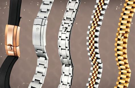 rolex strap pin|Rolex strap types.